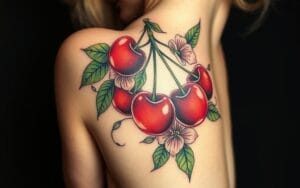 What do cherries mean love in tattoos