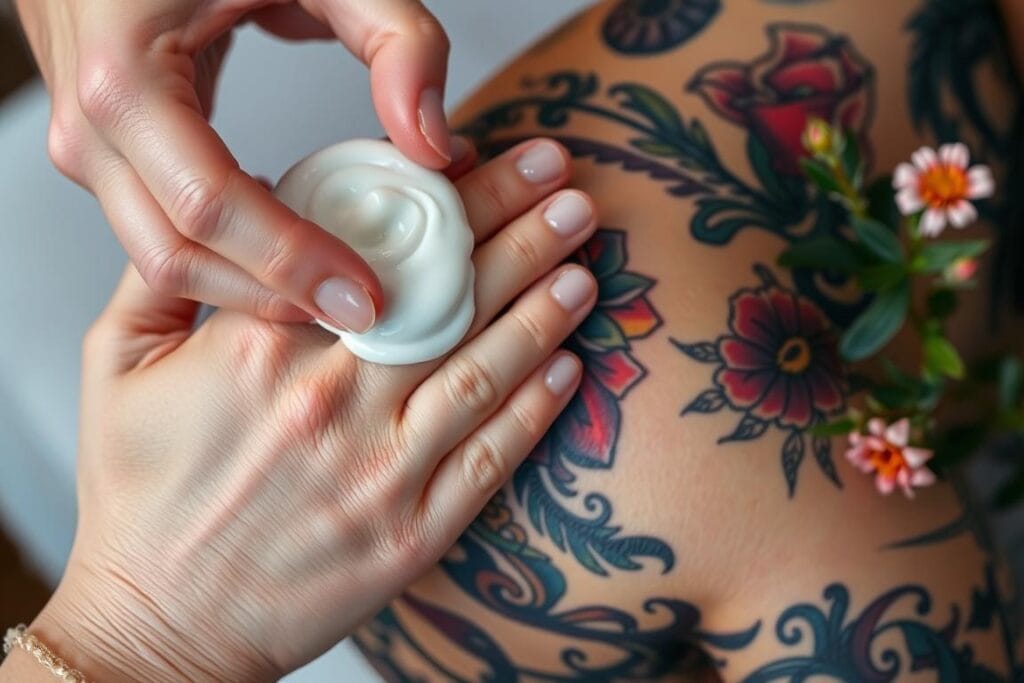 tattoo moisturize