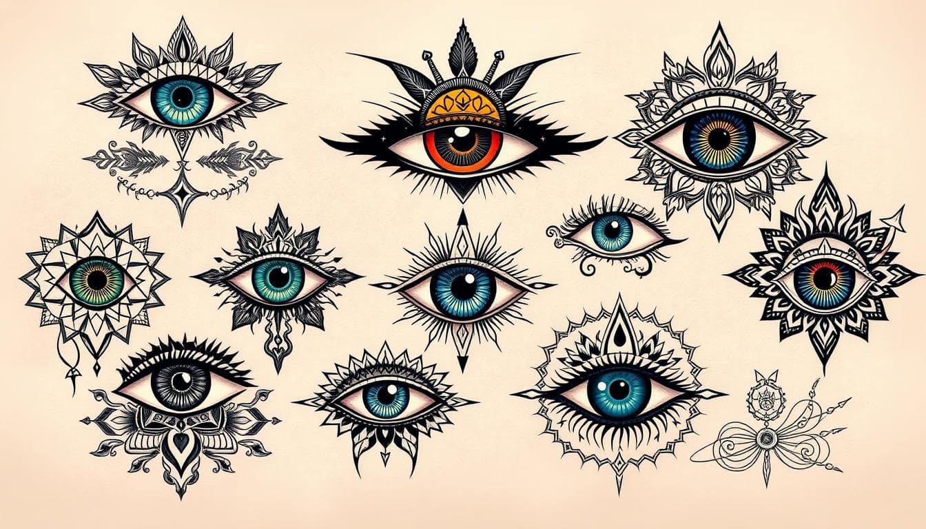 popular eye tattoo designs