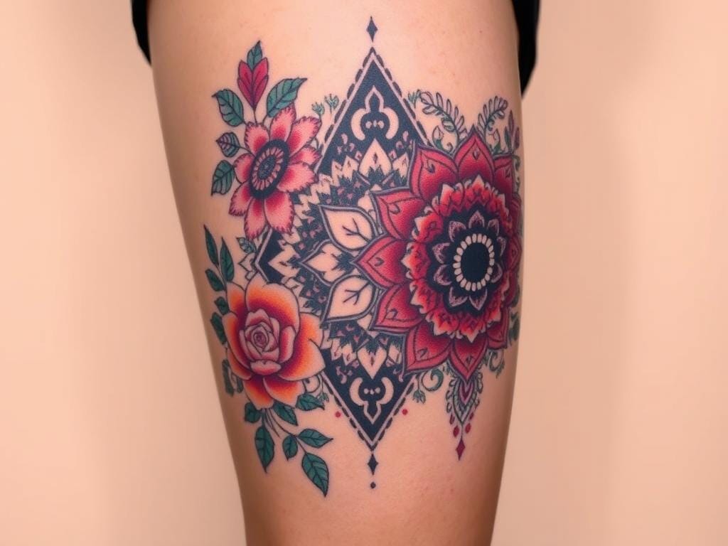 thigh tattoo ideas for women