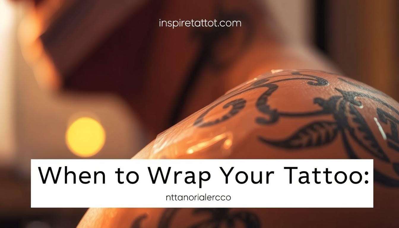 When to wrap tattoo