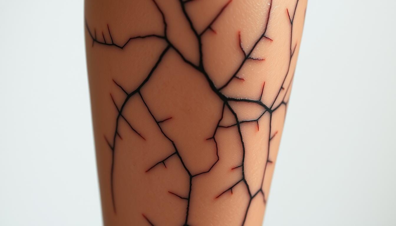 can you get tattoos over spider veins