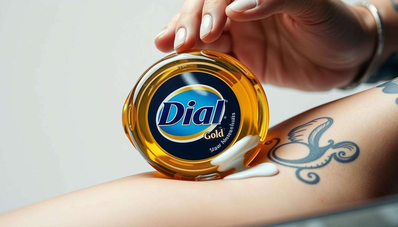 dial gold tattoo