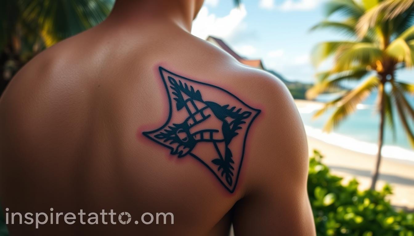 tribal tatoo Hawaiian