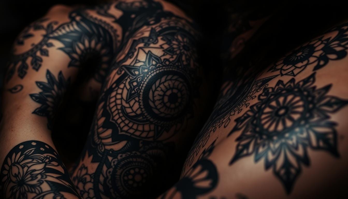 black on black tattoos techniques